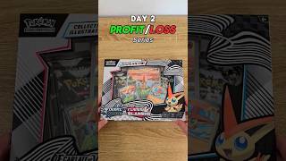 Day 2 : Profit/Loss series, Vicitini Collection ⚪️🔥 #blackbolt #whiteflare #pokemontcg