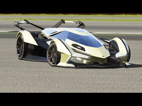 Lamborghini V12 Vision GT Top Gear Testing