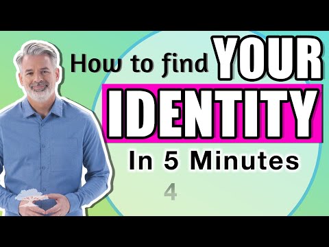 How To Find Your Identity | In 5 Minutes