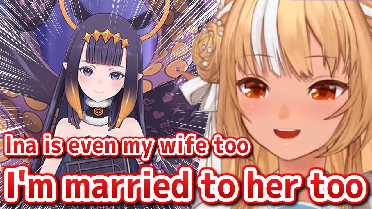 Flare Reveals She's Already Married to Ina【Hololive】