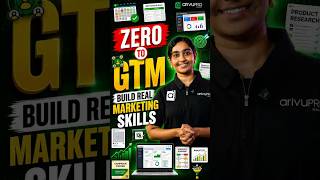 Zero to GTM Internship | Learn Real Marketing with Live Projects | ArivuPro