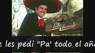 Vicente Fernandez Borracho te Recuerdo (letra)
