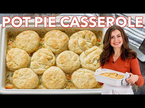 Classic Chicken Pot Pie Casserole: Deliciously Easy