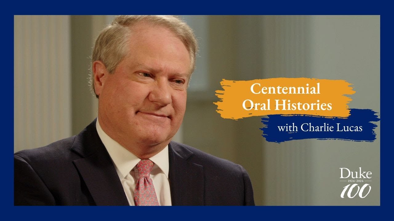 Charlie Lucas | Centennial Oral Histories