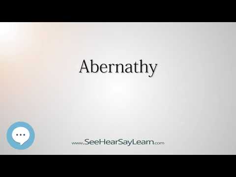 Abernathy (How to Pronounce Cities of the World)💬⭐🌍✅