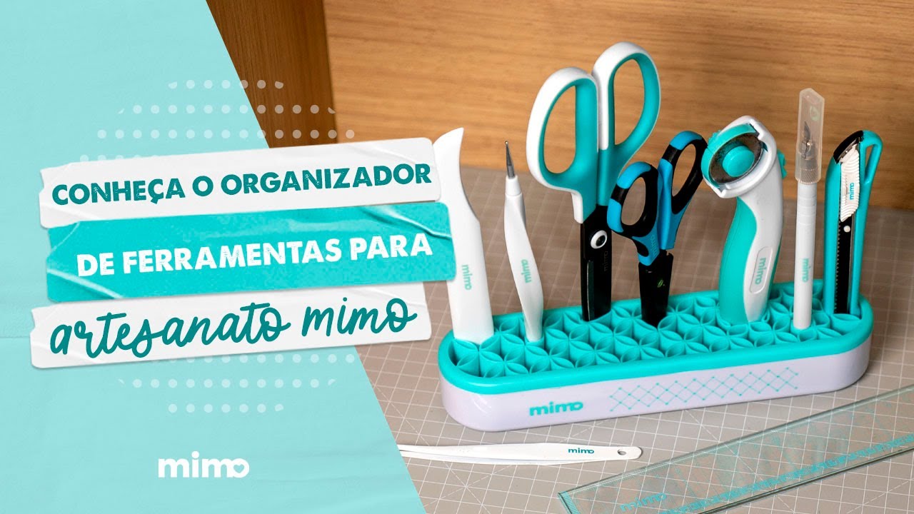 Conheça o Organizador de Ferramentas para Artesanato Mimo