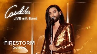 Conchita LIVE mit Band – Firestorm  (review video)