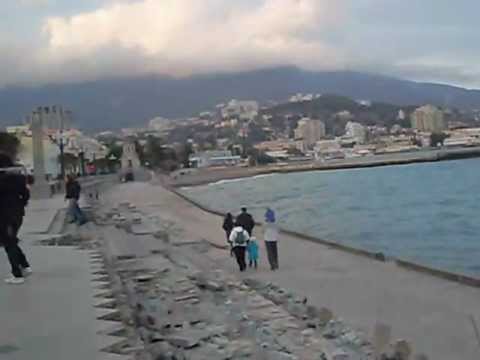 Ремонт Ялтинской набережной 31.03.2012