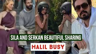Sila Turkoglu and Serkan Beautiful Sharing !Halil Ibrahim Ceyhan Busy