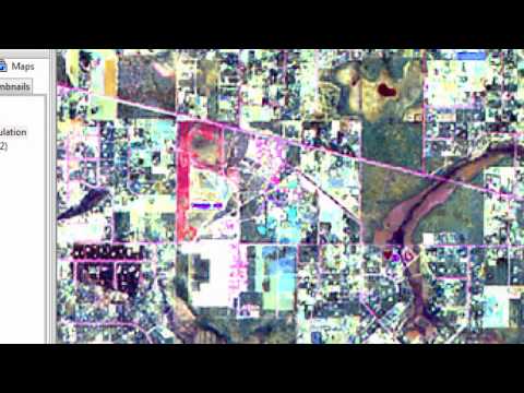 Burnt area visualisation with Sentinel 2 Satellite imagery using Saga GIS