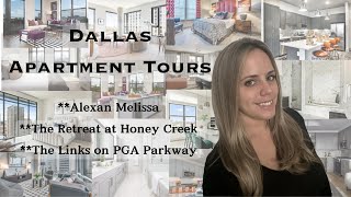 Touring 3 Stunning Apartments in North Dallas | Alexan Melissa, Honey Creek, & L