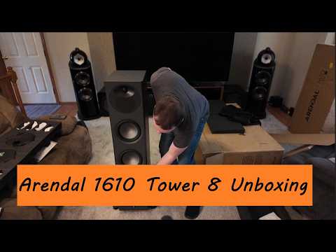 Arendal 1610 Tower8 Unboxing I heard these at AXPONA and had to review them!