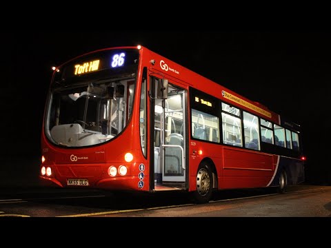 *HOLD GEARS* Scania L94UB Wright Solar - (NK55OLG/5229)