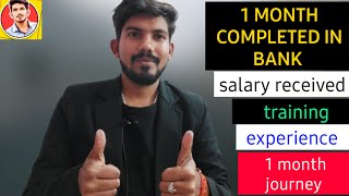 1 month completed in ICICI Bank 😊 / experience , salary , training , induction / How's my 1 month ?