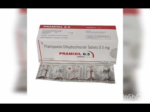 Pramipexole (0.5mg/0.25mg) pramixil tablet, 1x10, prescripti...