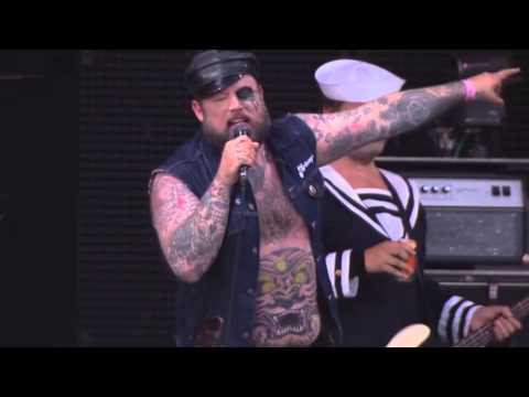 Turbonegro - Introduction of the band (Roskilde 2013)