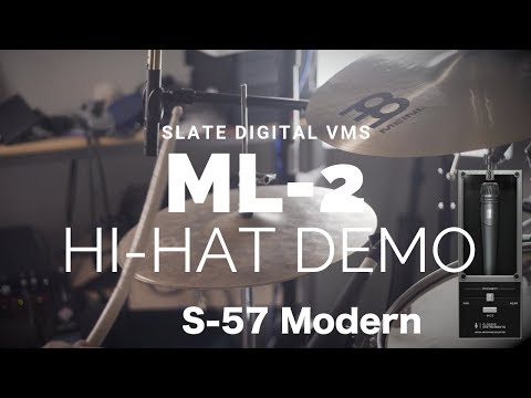 Slate ML-2 Microphone Models - Hi Hat Demo