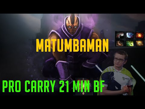 Matumbaman[AntiMage] HOW TO WIN 21MIN BF PUPPEY FURION Dota 2