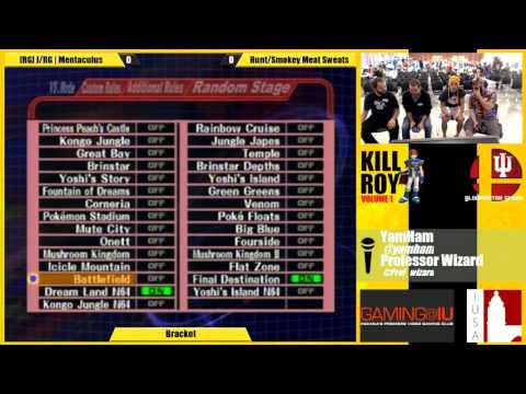 Kill Roy: Volume 1 Melee Doubles RG | J + RG | Mentaculus vs. Hunt + Smokey Meat Sweats
