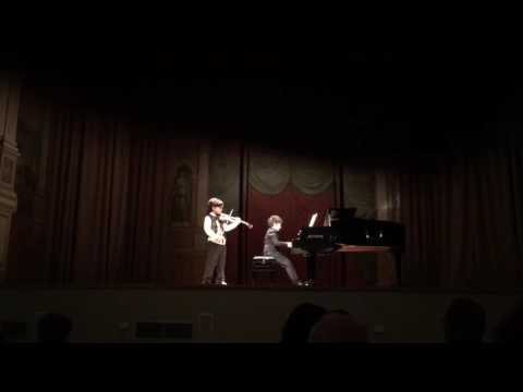 eMuse competition - Duo “CERISHA” (violin & piano), Ensemble (Chamber music) 11 years old - Romania