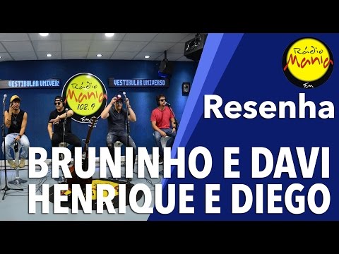 🔴 Radio Mania - Henrique & Diego / Bruninho & Davi - Malbec (Acústico)