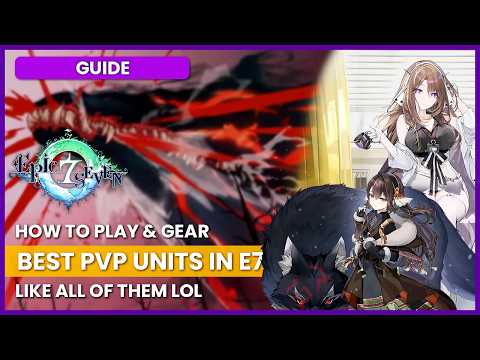 BEST PvP Units to Build in 2026 | ALL Characters Tier List for Arena, Guild War, RTA #epicseven
