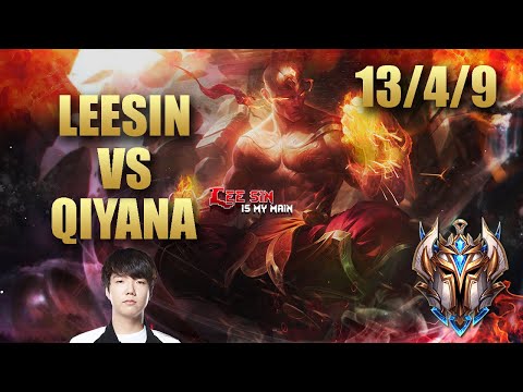 SKT T1 Haru Lee Sin Jungle Vs Qiyana - KR Challenger Patch 9.20