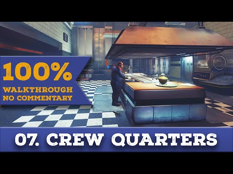 Prey 2017 Walkthrough [1440p] (All Collectibles,Nightmare) part 7 CREW QUARTERS