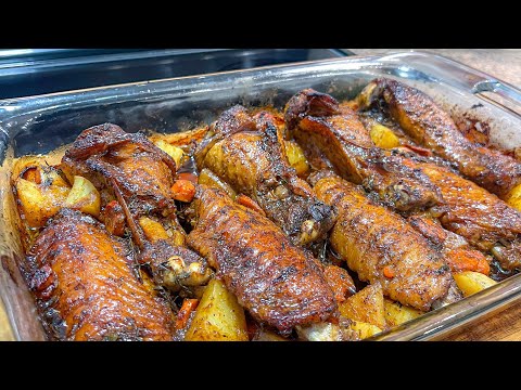 Stew Turkey Wings in the oven | Turkey Wings Recipe || FRUGALLYT
