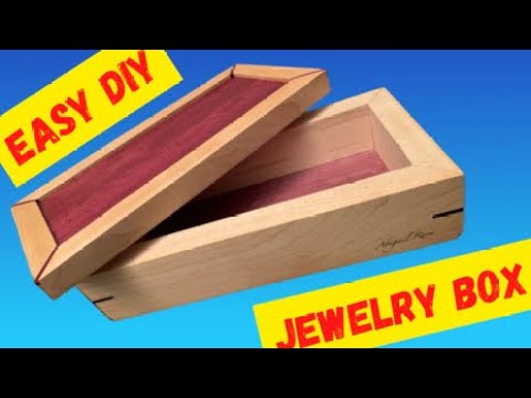 How to Make a DIY Wooden Jewelry Box