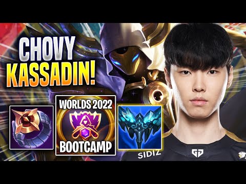 CHOVY PERFECT GAME WITH KASSADIN! - GEN Chovy Plays Kassadin MID vs Twisted Fate! | Bootcamp 2022