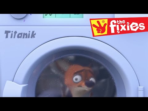 The Fixies ★ Stuck In The Washing Machine Plus More ★ Fixies English | Videos For Kids - Kingdom Kids Zone, Little Learners - The Fixies