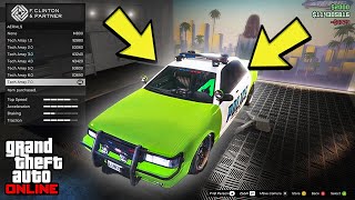 How to Mod the Police Car in GTA 5 Online