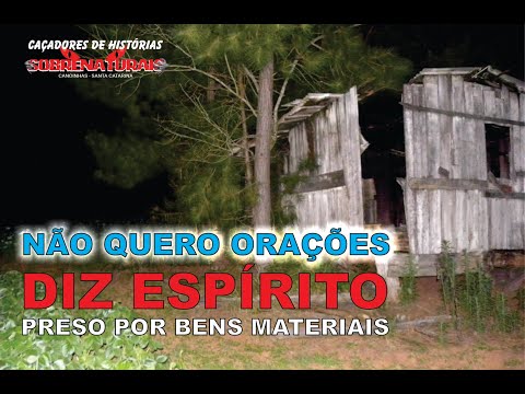 MEU DINHEIRO - ESPÍRITO PRESO NA CASA