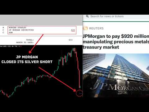 "Markets Are Rigged": JP Morgan Caught Unloading Massive Silver Shorts at Exact Market Bottom