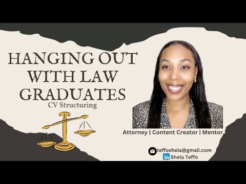 CV Structuring for Graduates Applying to Candidate Attorney Roles
