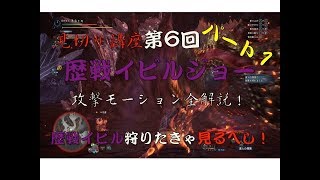 MHW　太刀！見切り斬り講座　＃６　歴戦イビルジョー　パート１