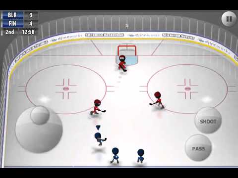 [Stickman Ice Hockey] Suomen 5-3 johtomaali!! Valko-Venäjää vastaan