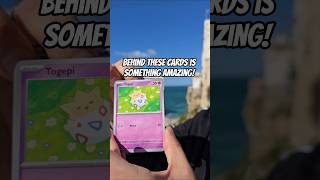 Ripping pokemon packs in amazing places! can you guess where this was?