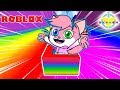 ROBLOX Slide Down 999,999,999 Miles on a Rainbow! Let's Play with Alpha Lexa