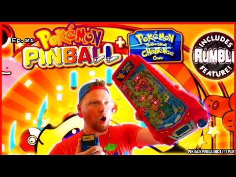 Every Pokémon Ever #21: Pokémon Pinball GBC + The Thundershock Challenge Game! (100% Walkthrough)