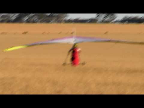 how to land a hangglider