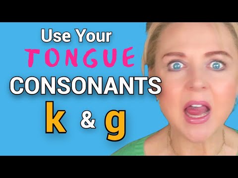 How to Pronounce k & g | Consonants | English Pronunciation