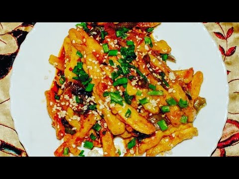 street style honey chilli potato at home Video