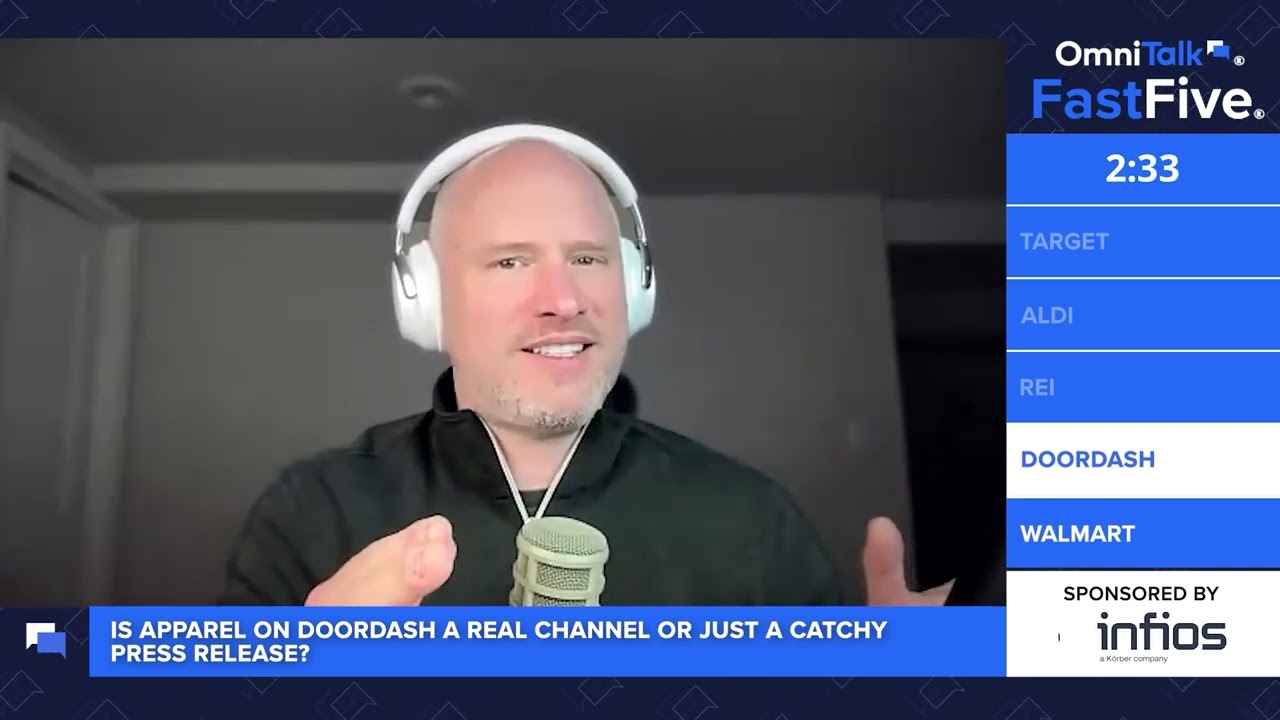 Apparel on DoorDash Is the Next Big Shift | Fast Five Shorts