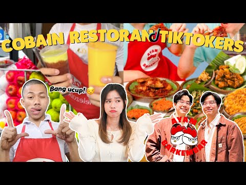 COBAIN RESTORAN TIKTOKERS! 🥳