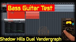 Video thumbnail for Shadow Hills Dual Vandergraph - Bass Guitar | Hardware Demo by Hasan Delen Home Studio