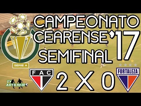 [Cearense '17] Semifinal 1 | Ferroviário AC 2 X 0 Fortaleza EC | TV ARTILHEIRO