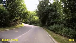preview picture of video 'Lagny-sur-Marne - Esbly - Via le Chemin de la Haillette (VTC)'