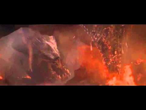 HD godzilla 2014 final battle/fight in San clip mutos flying female death scene atomic breath HD 2.0